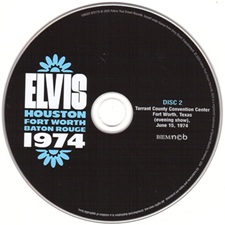 The King Elvis Presley, CD, FTD, 506020-975179, July 4, 2023, Houston, Fort Worth, Baton Rouge 1974