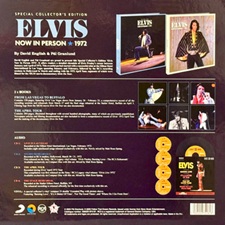 The King Elvis Presley, CD, FTD, 506020-975181, December 15, 2023, Elvis Now In Person 1972