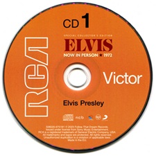 The King Elvis Presley, CD, FTD, 506020-975181, December 15, 2023, Elvis Now In Person 1972