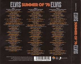 The King Elvis Presley, CD, FTD, 506020-975181, December 20, 2023, Elvis, Summer Of '76