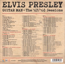 The King Elvis Presley, CD, FTD, 506020-975187, August 2, 2024, Elvis Presley - Guitar Man - The 67/68 Sessions 5 CD Set