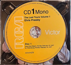 The King Elvis Presley, CD, FTD, 506020-975190, October 10, 2024, The Last Tours, Volume 1