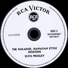 The King Elvis Presley, CD, FTD, 506020-975205, June 30, 2026, The Paradise Hawaiian Style Sessions - 60th Anniversary Edition