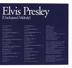 The King Elvis Presley, FTD, 82876-03612-2, January 15, 2007, Unchained Melody