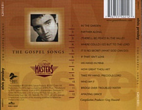 The King Elvis Presley, Back Cover / CD / The Gospel Songs / GHD5221 / 2001