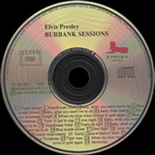 The King Elvis Presley, Import, 1989, Burbank Sessions