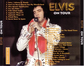 The King Elvis Presley, Import, 1989, Lost Elvis On Tour