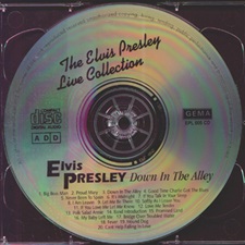 The King Elvis Presley, Import, 1991, Down In The Alley