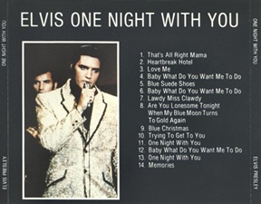 The King Elvis Presley, Import, 1991, One Night With You