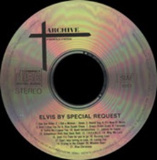 The King Elvis Presley, Import, 1992, By Special Request [Third Pressing]