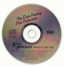 The King Elvis Presley, Import, 1992, Down In The Alley