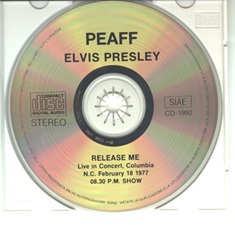 The King Elvis Presley, Import, 1992, Release Me