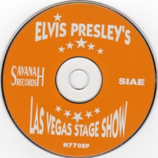 The King Elvis Presley, Import, 1996, Las Vegas Stage Show