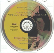 The King Elvis Presley, Import, 1997, America The Beautiful