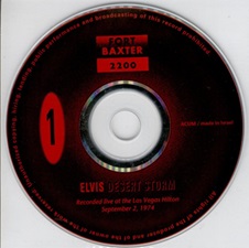 The King Elvis Presley, Import, 1997, Desert Storm