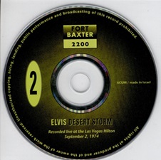 The King Elvis Presley, Import, 1997, Desert Storm