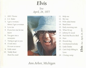The King Elvis Presley, Import, 1997, From Fans To Fans - Ann Arbor