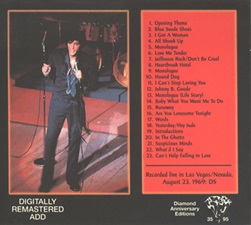 The King Elvis Presley, Import, 1997, Here I Go Again [Second pressing]