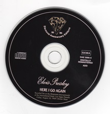 The King Elvis Presley, Import, 1997, Here I Go Again [Second pressing]