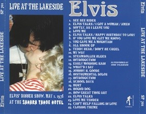 The King Elvis Presley, Import, 1997, Live At The Lakeside