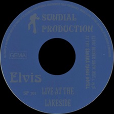 The King Elvis Presley, Import, 1997, Live At The Lakeside