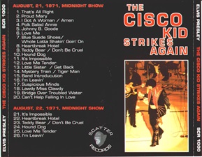 The King Elvis Presley, Import, 1997, The Cisko Kid Strikes Again