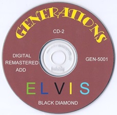 The King Elvis Presley, Import, 1998, Black Diamond [Second Pressing]