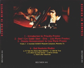 The King Elvis Presley, Import, 1998, Reunion In Memphis
