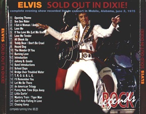 The King Elvis Presley, Import, 1998, Sold Out In Dixie !