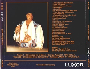 The King Elvis Presley, Import, 1998, Southbound