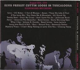 The King Elvis Presley, Import, 1999, Cutting Loose In Tuscaloosa
