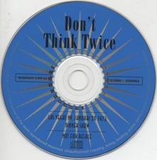The King Elvis Presley, Import, 2000, Don't Think Twice [Second Pressing]