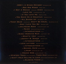 The King Elvis Presley, Import, 2000, One Night In Alabama [Second Pressing]