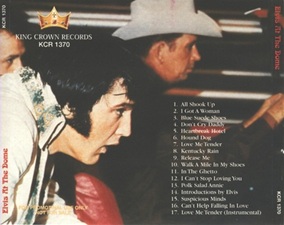 The King Elvis Presley, Import, 2001, Elvis At The Dome