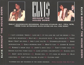 The King Elvis Presley, Import, 2001, Bringin' The House Down