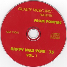 The King Elvis Presley, Import, 2001, Happy New Year From Pontiac 1975