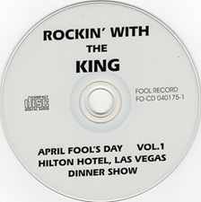 The King Elvis Presley, Import, 2001, Rocking With The King April's Fool Day