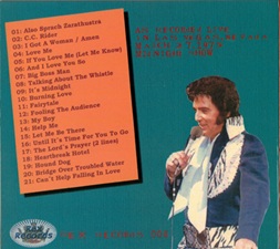The King Elvis Presley, Import, 2002, Burning Vegas Down