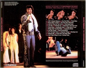 The King Elvis Presley, Import, 2003, The Greensboro Concert