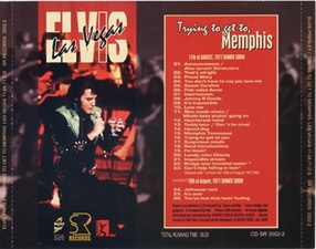 The King Elvis Presley, Import, 2005, Trying To Get To Memphis