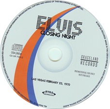 The King Elvis Presley, Import, 2006, Closing Night - February 23, 1970