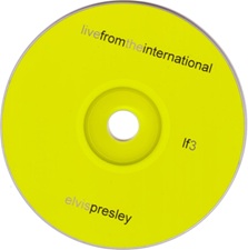The King Elvis Presley, Import, 2006, Live From The International