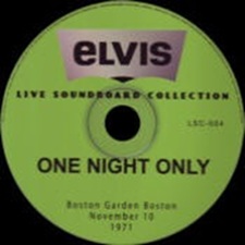 The King Elvis Presley, Import, 2006, One Night Only