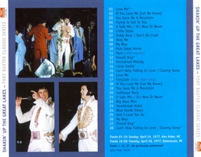 The King Elvis Presley, Import, 2006, Shakin' Up The Great Lakes