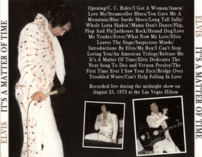 The King Elvis Presley, Import, 2007, It's A Matter Of Time