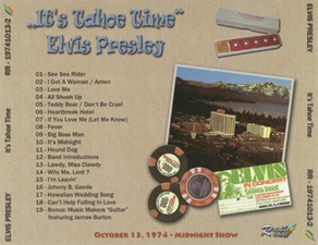 The King Elvis Presley, Import, 2007, It's Tahoe Time