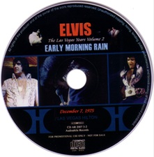 The King Elvis Presley, Import, 2007, Las Vegas Years Vol 2 - Early Morning Rain