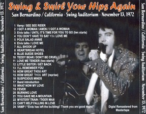 The King Elvis Presley, Import, 2007, Swing & Swirl Your Hips Again
