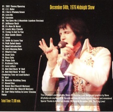 The King Elvis Presley, Import, 2008, December Night