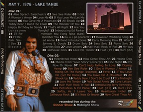 The King Elvis Presley, Import, 2008, Then Sings My Soul